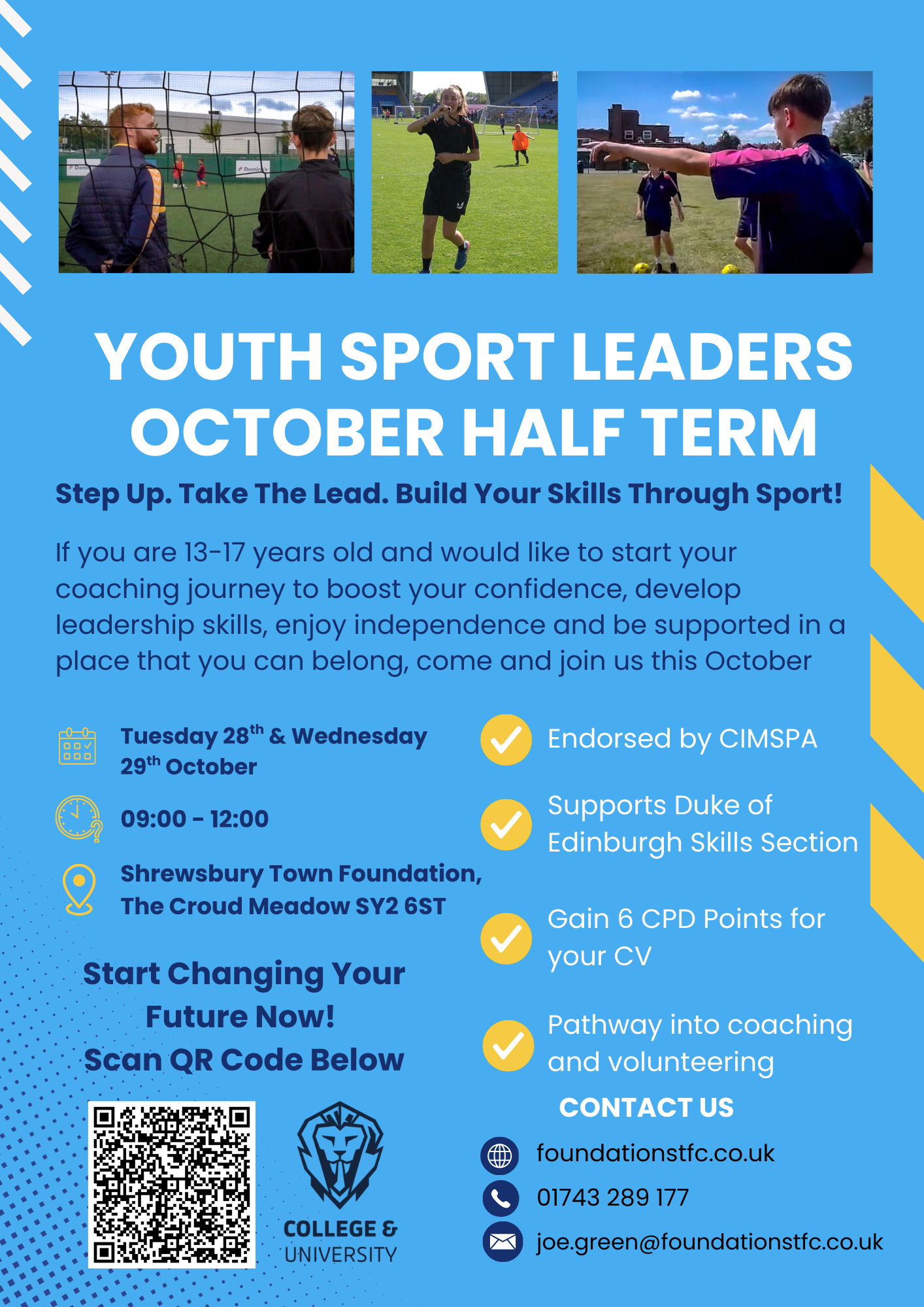 Take your first step to becoming a coach with the foundation!