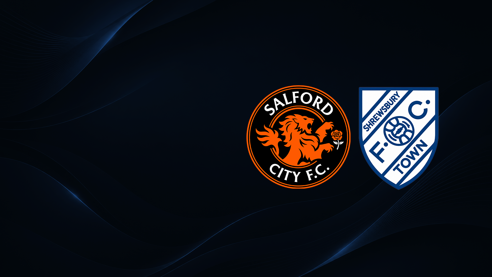 Shrewsbury to travel to Salford on Saturday, August 8 for Carabao Cup clash.