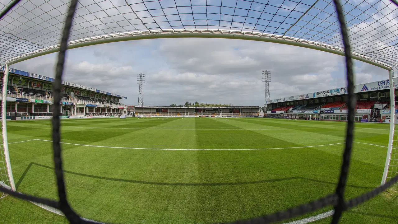 Ticket info for our friendly at Hereford on July 28.