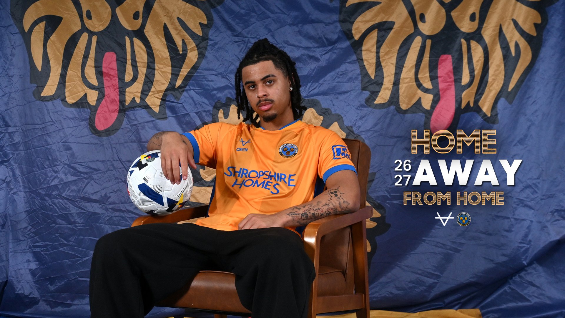 Home away from home | Shrewsbury Town launch new away kit